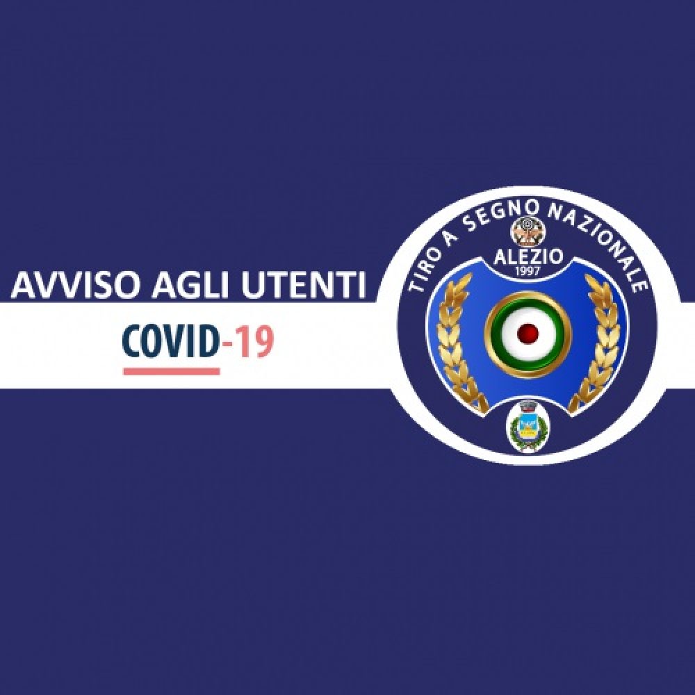 COVID-19: Avviso agli utenti